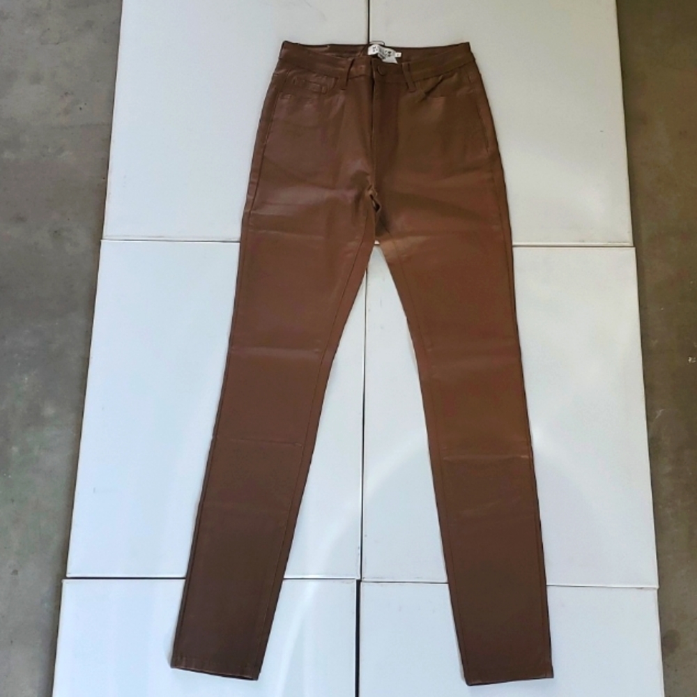 Molly Bracken Faux Leather Pants NWT